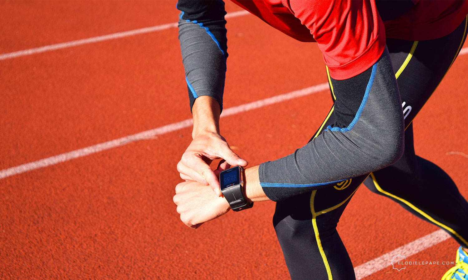 Elodie le pape running addict piste